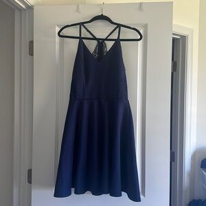 Blue Lacy Party Dress 💙